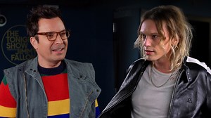 Jimmy dresses like this every day, Jamie Campbell Bower 😂 | Jimmy Fallon