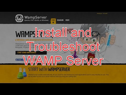 Installing, Troubleshooting and Configuring WAMP server for Windows 10