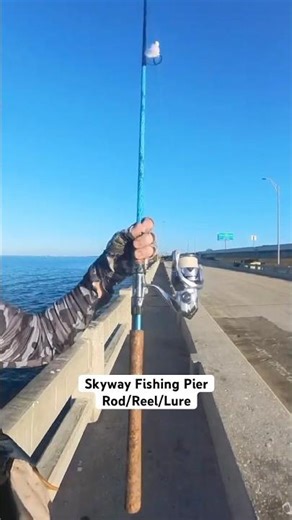 Best Simple Rod/Reel/Line/Lure Setup For The Skyway Fishing Pier! Saltwater Fishing Florida