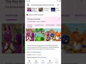the Backyardigans the key to the Nile episode 8