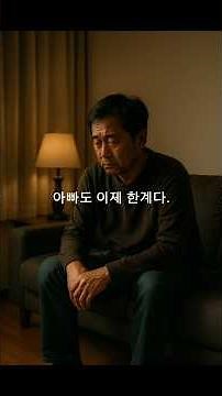 아빠도 이제 한계다.