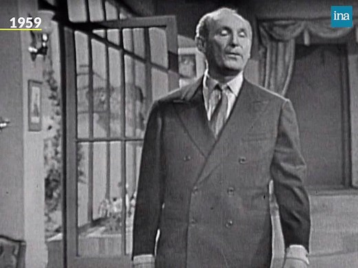 BOURVIL ET L'EAU FERRUGINEUSE - "En tant que délégué de la ligue anti-alcoolique, je vous parlerai de l'eau minérale, de l'eau ferrugineuse." Un sketch culte de Bourvil à déguster sans modération. | INA