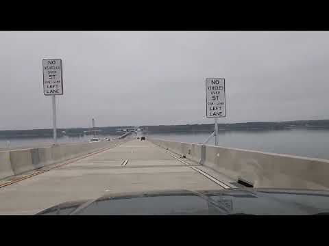 First ride across the new Harry Nice Bridge