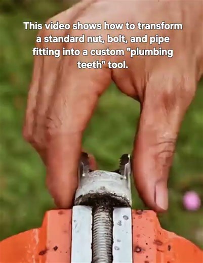DIY Plumbing Hack: How to Create Custom Pipe Gripping Teeth