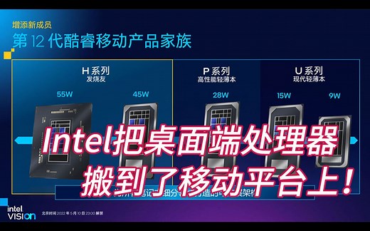 Intel把桌面平台CPU搬到了移动平台上！
