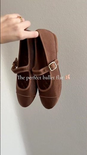 The perfect ballet flat 🥿