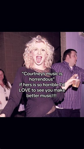 And YES she wrote most of her own songs wtf? #courtneylove #hole #trendin #viralvideos #viralxyzba
