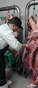 break down the half carcass