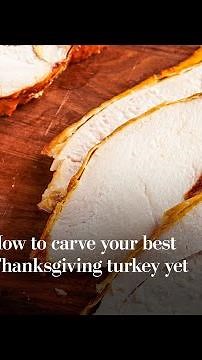 How to carve your best Thanksgiving turkey yet