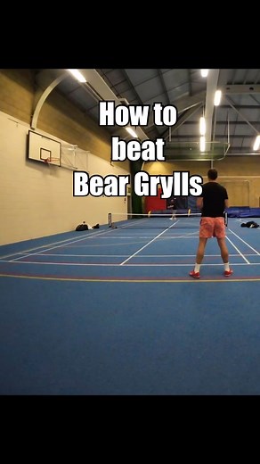 12K views · 12 reactions | It’s really simple. Slap hard. Aim for the net! He’s better than you think he’d be at a racquet sport. #nevergiveup #touchtennis #beargrylls #survival #touch #tennis #tenis | touchtennis | Facebook