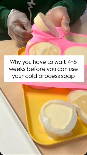 Why You MUST Wait 4–6 Weeks Before Using Your Cold Process Soap — The Magic of the Cure! Think your cold process soap is ready once it hardens? Not so fast! Discover why the 4–6 week curing period is crucial for safety, quality, and longevity. Learn the real science behind saponification and why patience truly pays off in soap making. #SoapMaking #ColdProcessSoap #SoapScience #NaturalSoap #HandmadeSoap #SoapMakerTips #DIYSoap #skilledhands #nottinghamevents #nottingham #craftworkshops #womenempo