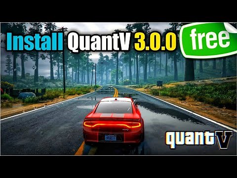 🔥How to install Free QuantV Graphics Mod (2024) in GTA 5 ❤️ [EASY Tutorial] 🔥Step-by-Step 💯 Working
