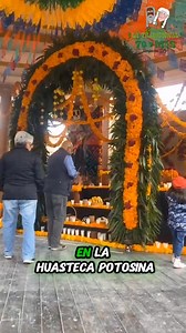 Arco o altar #Xantolo #diademuertos El arco se coloca en la cúspide del altar y simboliza la entrada al mundo de los muertos. Se le adorna con limonarias y flor de cempasúchil, Collares y/o rosario: es la cortina de la puerta (elementos que purifican) Ofrendas: son el alimento de las almas, El agua y el vino: para mitigar la sed por el camino recorrido y bajar los alimentos, las velas: la luz que alumbra el camino, El incienso: purificador del alma Frutas: son aromáticas para atraer las almas de