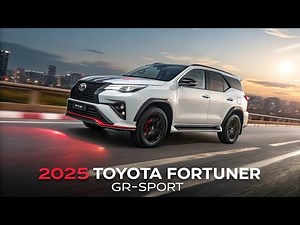 This is the 2025 Toyota Fortuner GR-Sport — And It’s the Most Aggressive Fortuner Yet!