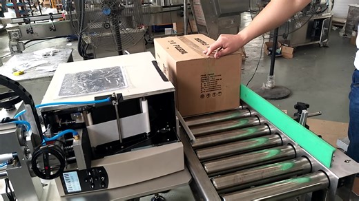 Automatic Online Weighing Printing Checkweigher Labeling Machine Self-adhesive Labeling Weighing Machine