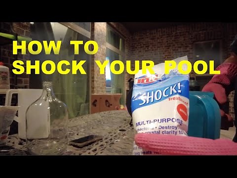 HOW TO SHOCK YOUR POOL - HTC POOL SHOCK