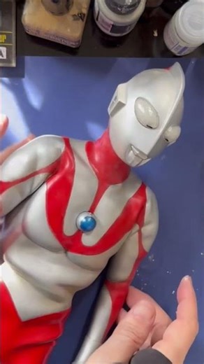 First generation Ultraman b-type model kit build & painting＃shorts ＃ultraman ＃特撮