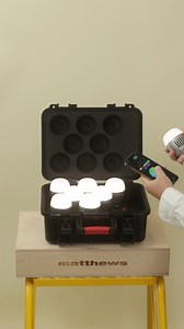 Lighting on set is always tricky. Standardize your lighting with Aputure B7C Smart Bulbs. They come equipped with 8 bulbs and a smartphone app to control the settings remotely. Or are you looking for more lighting? Browse our large selection of lighting equipment to illuminate your set. #linkinbio | BorrowLenses.com