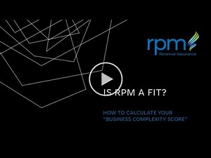 RPM - Calculate Your Business Complexity Score