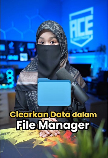 Cara Bersihkan Data Penuh di File Manager