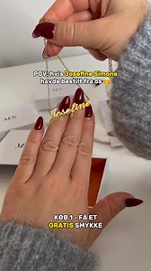 Personligt navnehalskæde - En julegave til dig selv eller en unik gave till en du holder af. ✨ Gratis smykke medfølger ✨ Vandtæt materiale ✨ 18K guldbelægning ✨ Perfekt som gave | MitNavnesmykke