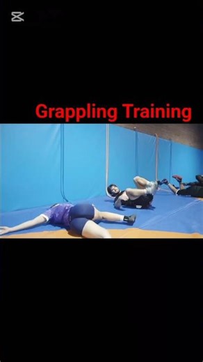 Intense Grappling Training Moment on the Mat #grappling