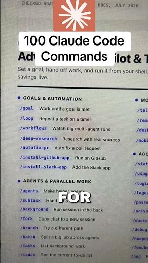 100 Claude Commands for AI Superpowers