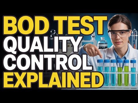 BOD Test Quality Control Explained | Dilution Water & Seed Blanks Made Simple