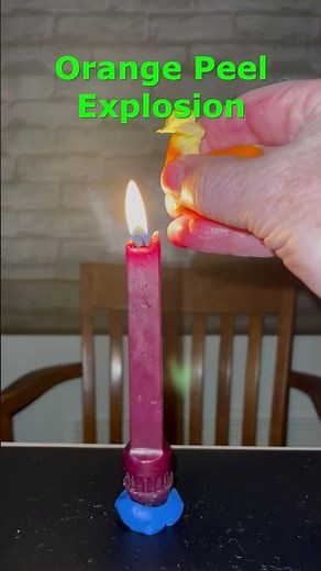 Orange Peel Explosion: You Gotta See This!!!