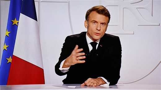 Watch the full address: Macron calls for major European rearmament