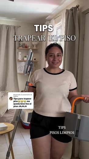 Tips para trapear el piso sin dejar pañoso