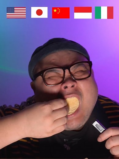 충격적인 소리에 나라별 과자 ASMR... #허미노 #배고파 #만두제작단