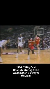 1984-85 Big East Hoops Syracuse at Villanova featuring Pearl Washington & Dwayne McClain. | Chuck Everson