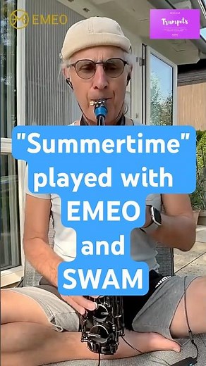 "Summertime" played with EMEO and SWAM muted trumpet #milesdavis #jazz #summertime #georgegershwin