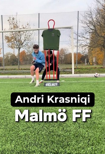 Andri Krasniqi, Talent from @Malmö FF trians extra with Flash Academy 💥