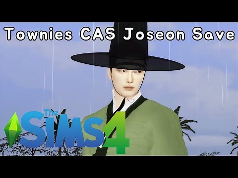 Creating Save File Townies! | Sims 4 Joseon Historical Drama