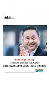 Prem Singh Tamang (P.S. Golay) | Sikkim CM 2026 🇮🇳🔥 #Shorts
