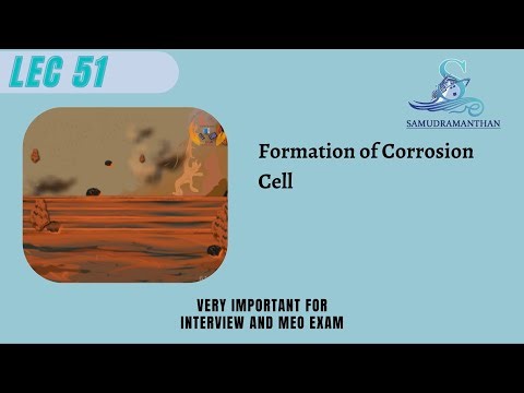 51. Formation of Corrosion Cell | Electrochemical (Galvanic) Corrosion | ‪@_samudramanthan_‬