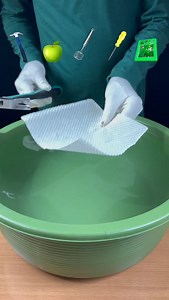 Try to guess how many tissues it took ? . . . #experiment #satisfyingvideo #water #waterexperiment | MRZ Experiments