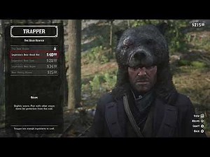 Red Dead Redemption 2: Legendary Bear Pelt Location and Tips