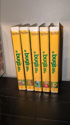 A Bug's Life VHS Releases #shortsfeed #shorts #youtubeshorts #vhs #disney