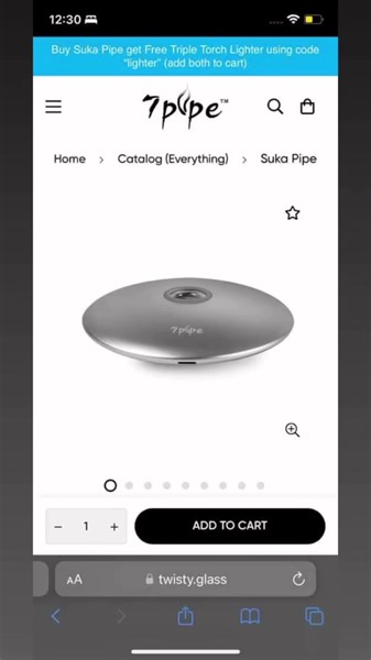 1.2K views · 3 comments | Buy a Suka Pipe our UFO inspired pipe and get a FREE Triple Torch Lighter using code “lighter” add both to cart (Weekday Sale Only) | 7pipe | Facebook