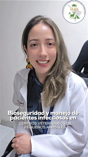 Academia Latinoamericana de Estudios Veterinarios on Instagram: "🛡️ Bioseguridad y manejo de pacientes infecciosos En centros veterinarios de pequeños animales. Un curso práctico orientado a reducir riesgos biológicos en la clínica, proteger al equipo de trabajo y manejar de forma segura a pacientes con enfermedades infecciosas. Aprenderás a implementar flujos hospitalarios adecuados, criterios de aislamiento, uso correcto de EPP y protocolos de limpieza y control ambiental aplicables al día a 