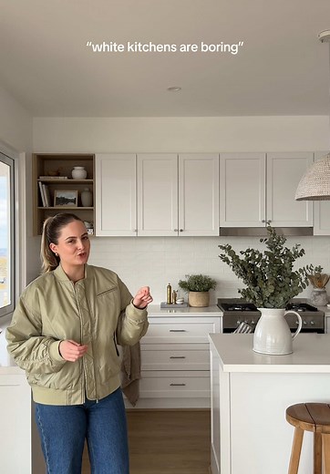 Styling Tips for a Cozy and Warm White Kitchen