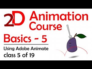 2D Adobe Animate Course - Basics 5: Secondary Action (Free 2D Animation Course)
