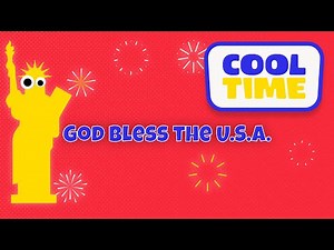 God Bless The U.S.A. (Visualizer) | Patriotic Songs for Kids🌟 | America | Visualizers