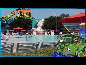 Disney's All Star Movies Resort Pool Tour | Mighty Ducks Swimming Pool 2021
