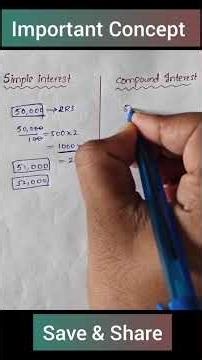 Difficulty in simple and Compound interest🤯 Follow @maths hackerr for more concepts 📚🎓