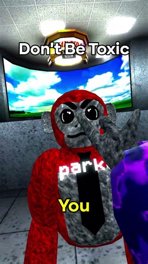 Don't Be Toxic In Scary Baboon!