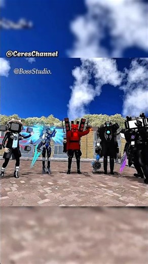 Tất Cả Nhân Vật Skibidi Toilet Biến Hình Qua Phía Bên Kia🥰 #skibiditoilet #shorts